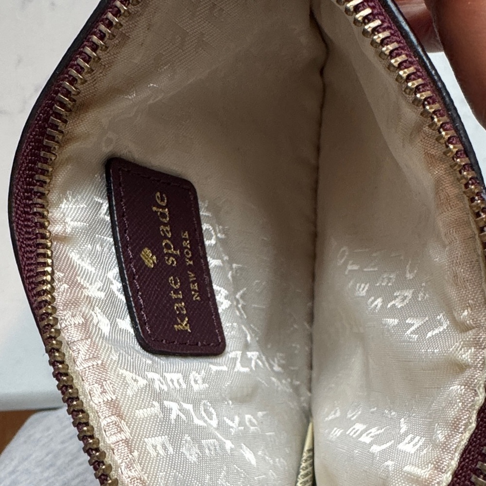 Kate Spade Wristlet with Gold Accents - Picture 3 of 3